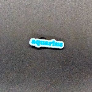 (5/$15) Aquarius Croc Charm